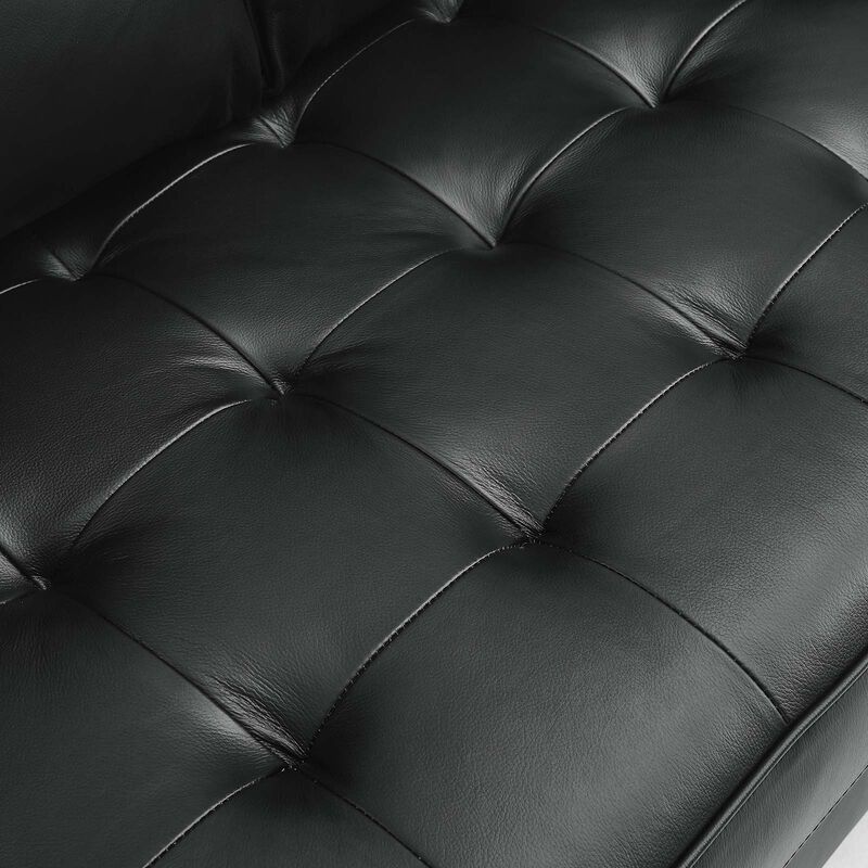 Valour Leather Loveseat image number 5