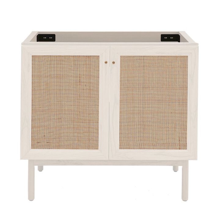 Classe 36" Bathroom Vanity in Black Cabinet Only