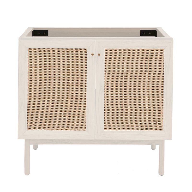 Classe 36" Bathroom Vanity in Black Cabinet Only image number 0