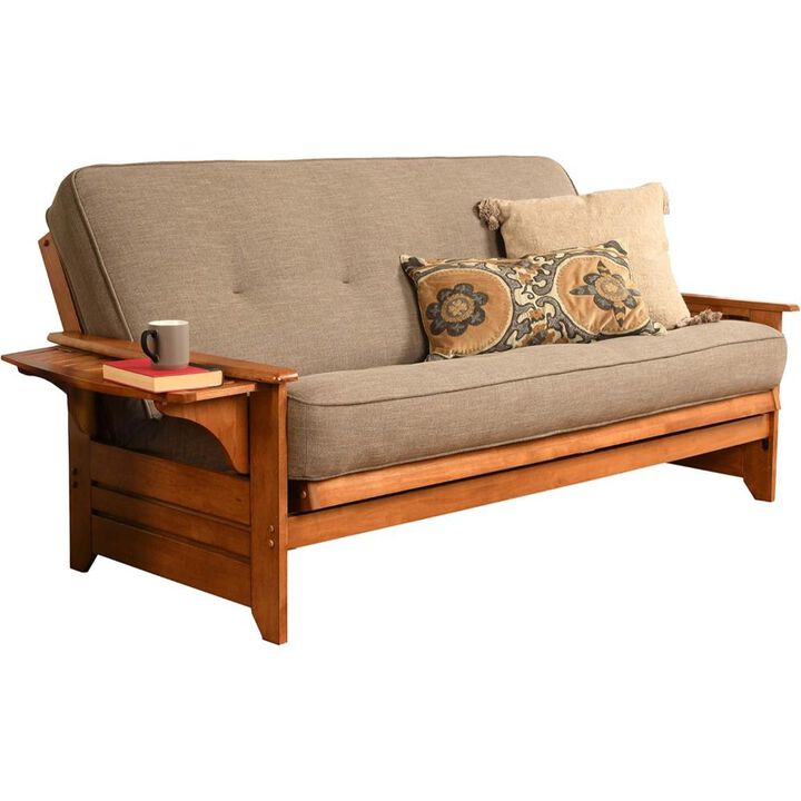 Phoenix Frame-Barbados Finish-Linen Stone Mattress