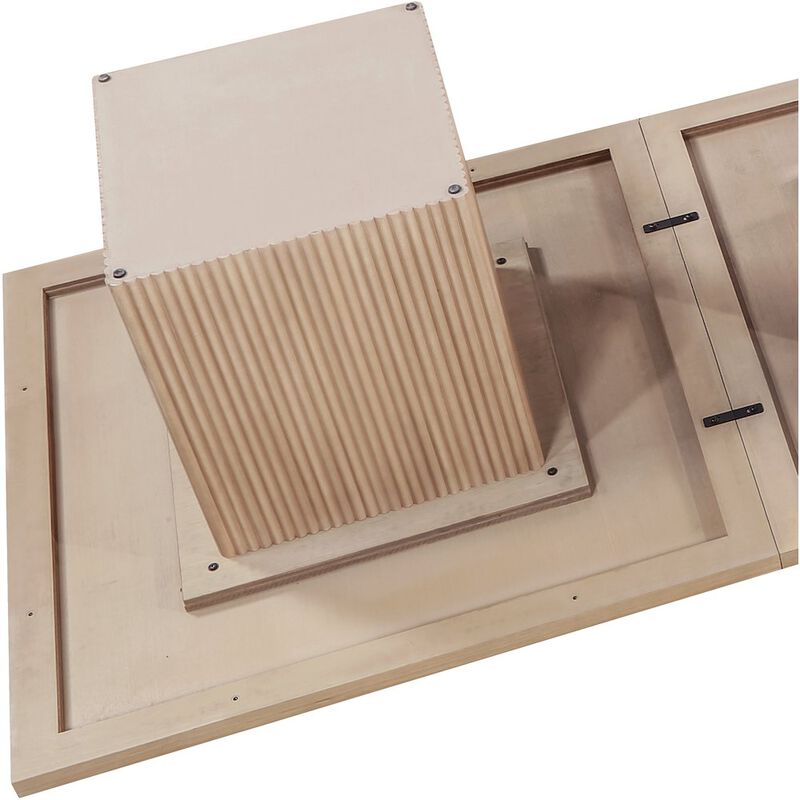 Meridian Furniture Belinda Natural Oak Veneer Dining Table