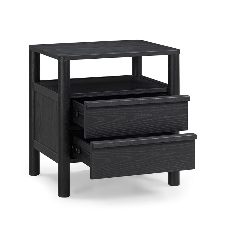 Tyra Natural Cerused Ash Nightstand image number 2