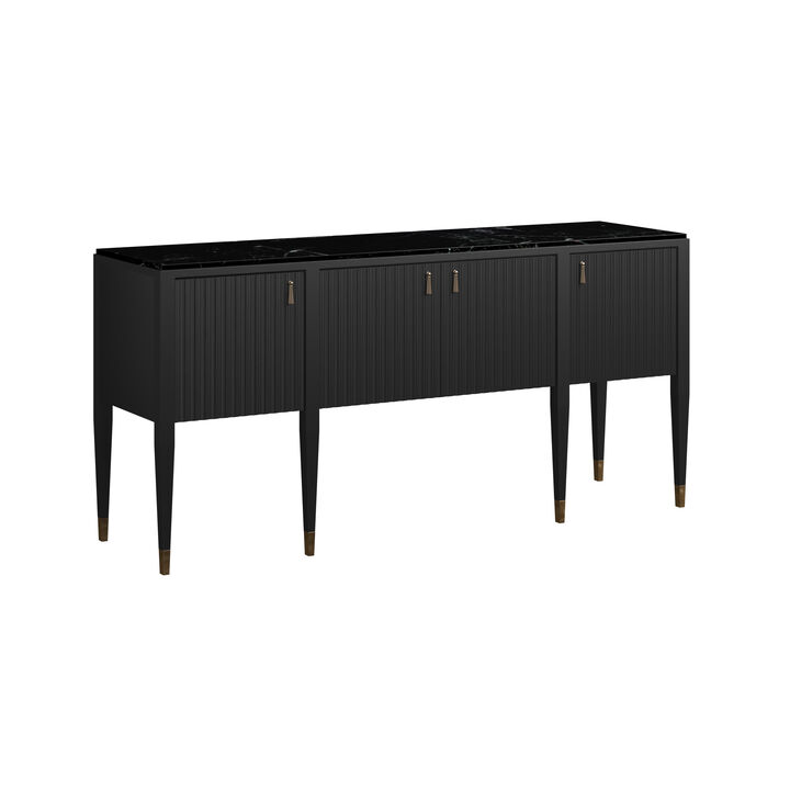 Eave Sideboard with Stone Top
