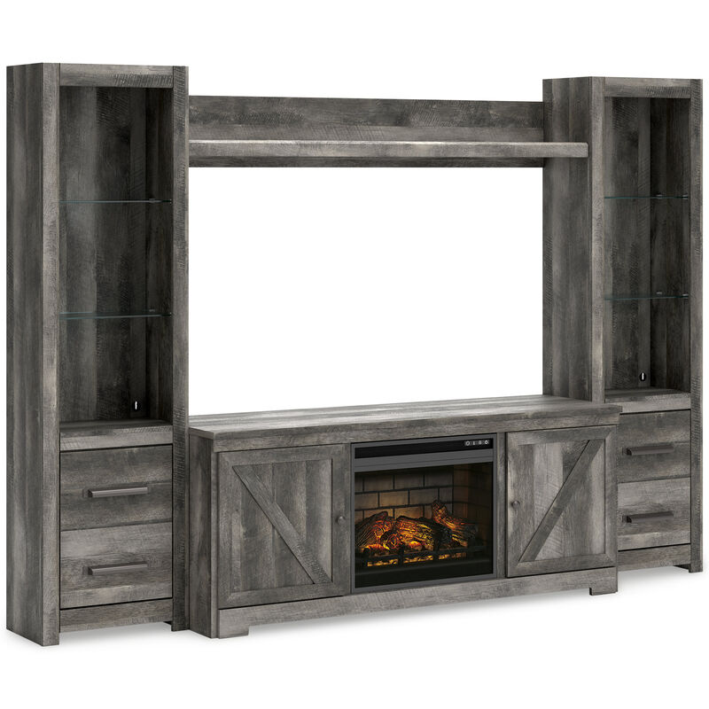 Wynnlow 4PC Entertainment Center image number 1