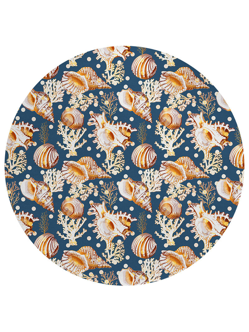 Seabreeze SZ6 Navy 8' Rug