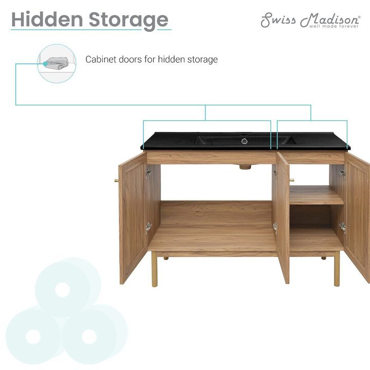 Classe 48" Freestanding Bathroom Vanity with Sink Top
