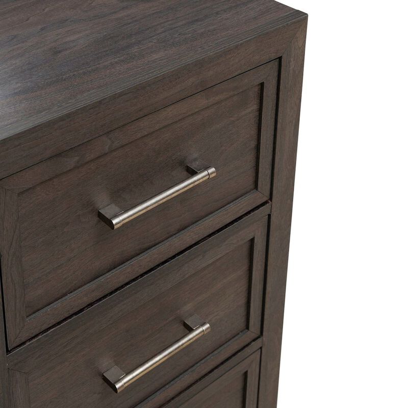 Liberty Furniture Modern Edge Dresser & Mirror Set for Bedroom - Caffe image number 4