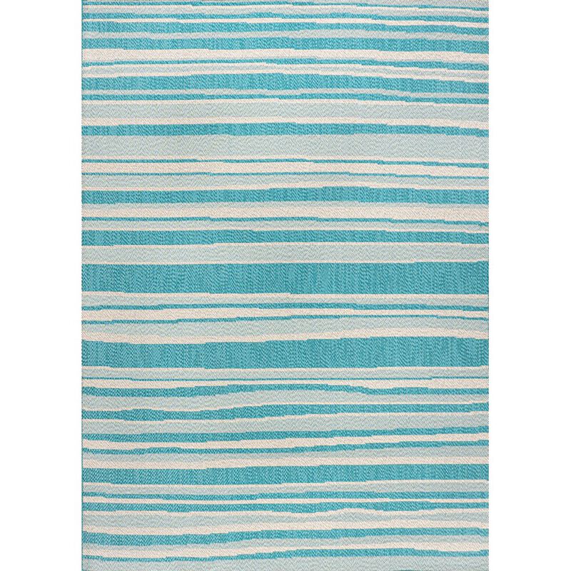 Castara Wavy Stripe Modern Indoor/Outdoor Area Rug