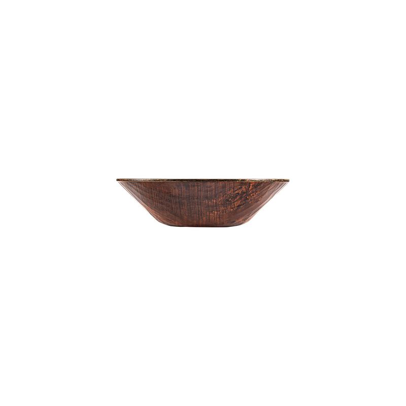 Turgla Composite dia.10.5" h:3" 2.35 qt. Round Brown Composite Bowl