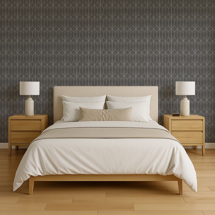 Diamond Trellis Peel and Stick Wallpaper