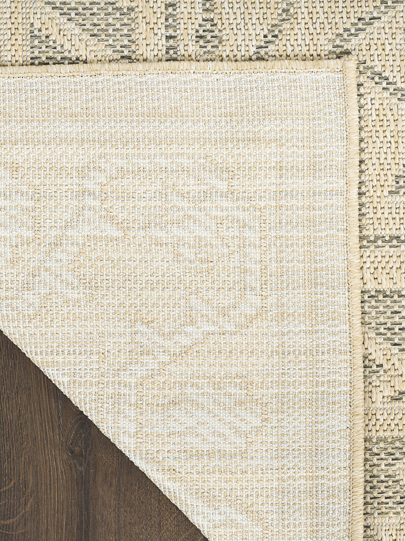 Tulum TLM05 Taupe/Olive 9' x 12' Rug
