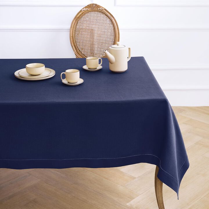 Linen Tablecloth - Classic Hemstitch