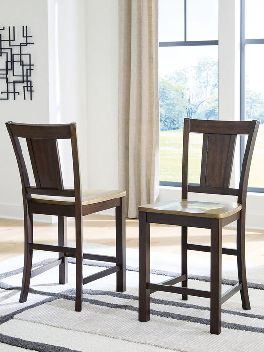 Anixburg Counter Height Barstool (Set of 2)