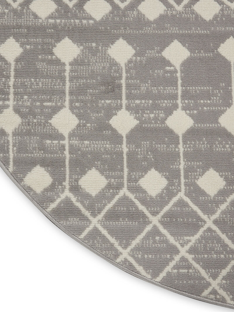 Grafix GRF37 Gray 8'6" x 12' Rug