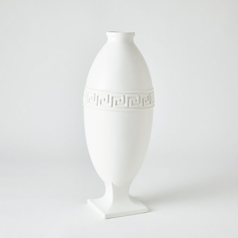 Greek Key Vase