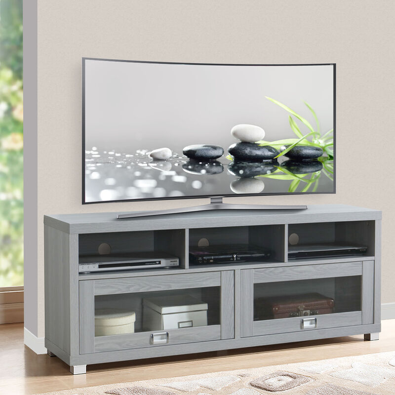 Streamdale Durbin TV Stand For TVs Up To 75In, Grey image number 5