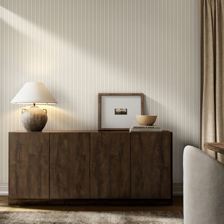 Multi Stripe Wallpaper by Getty Images	 - Multi Stripe Grey II
