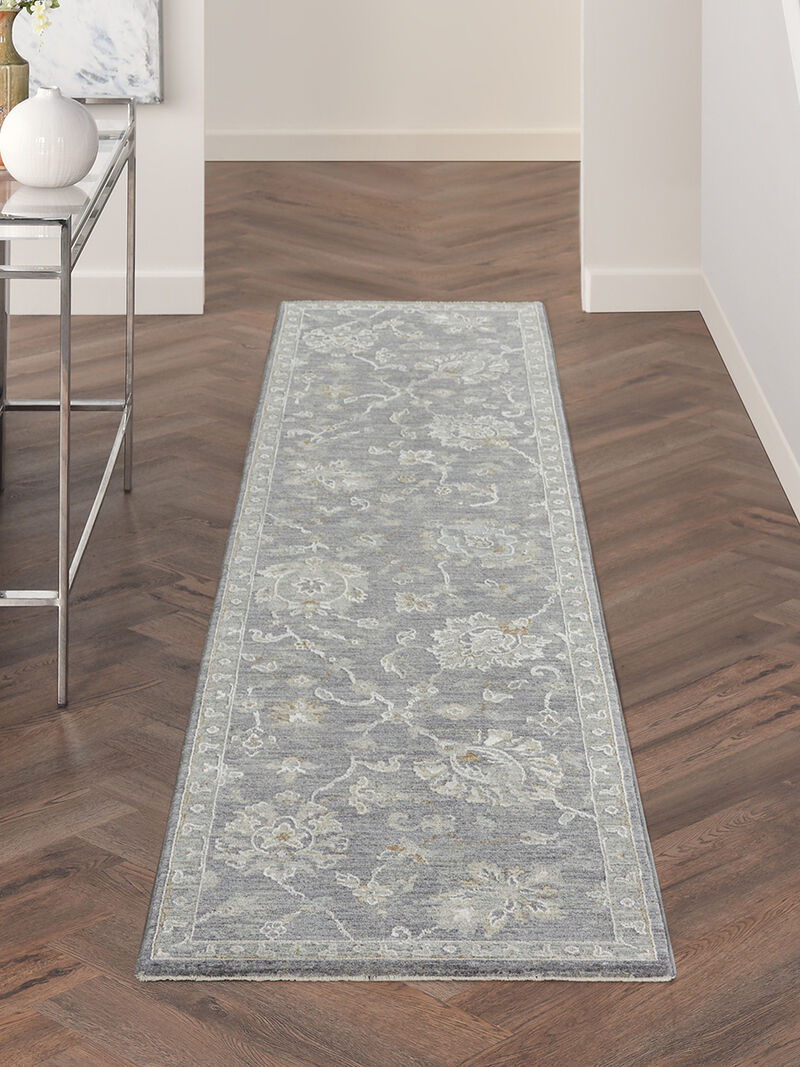 Infinite IFT04 Charcoal 2'3" x 10'2" Rug image number 5