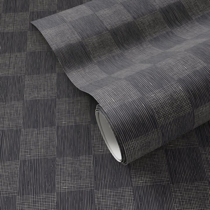 Checkers Wallpaper by Getty Images - Checkers Black I