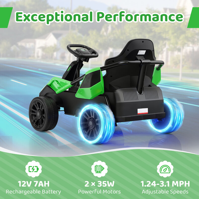 12V Electric Ride-On UTV for Big Kids with Remote Control and Music image number 3