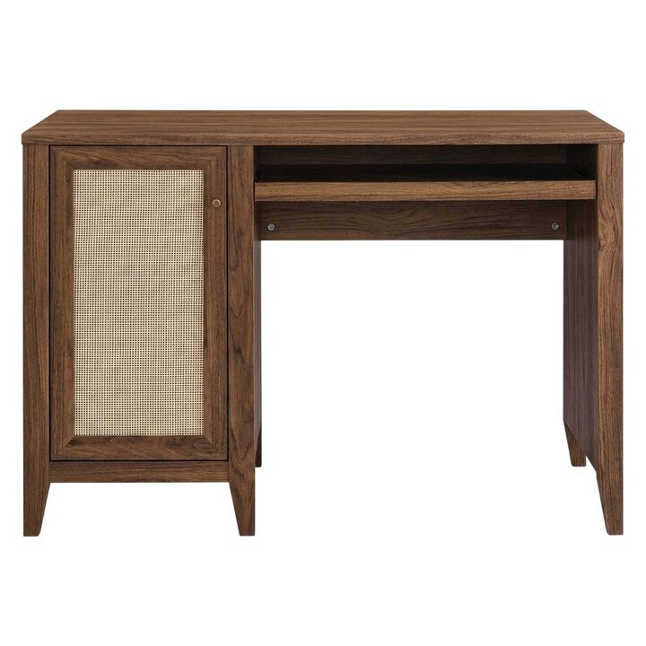 Modern 47-Inch Office Desk With Sturdy Frame And Workspace Efficiency