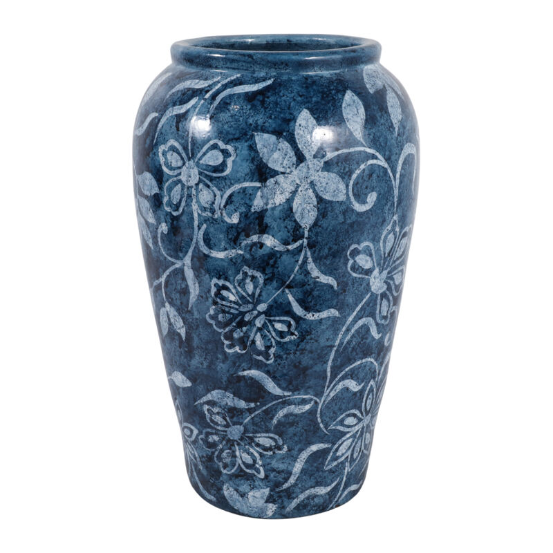 Distressed Floral Vase image number 2