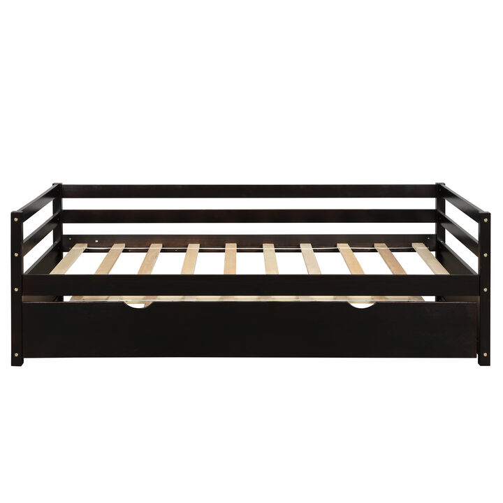 Merax Daybed with Trundle Frame Set