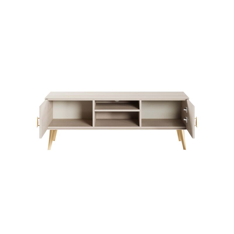 Haley TV Stand in White