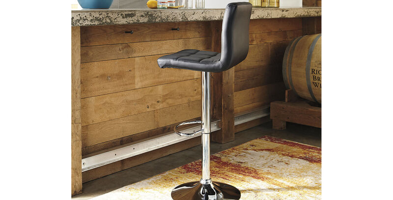 Bellatier Adjustable Height Bar Stool (Set of 2) image number 1