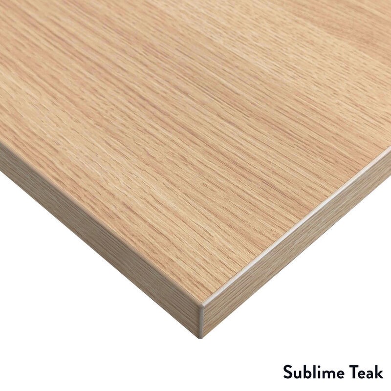 Desky Zero Laminate L-Shape Office Desk image number 8