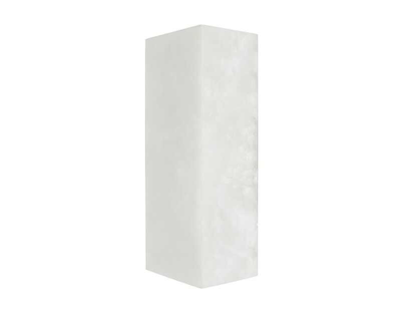 Beacon Lighting Times Alabaster LED Wall Sconce IP44 Bathroom Wall Light, Wet Rated image number 0