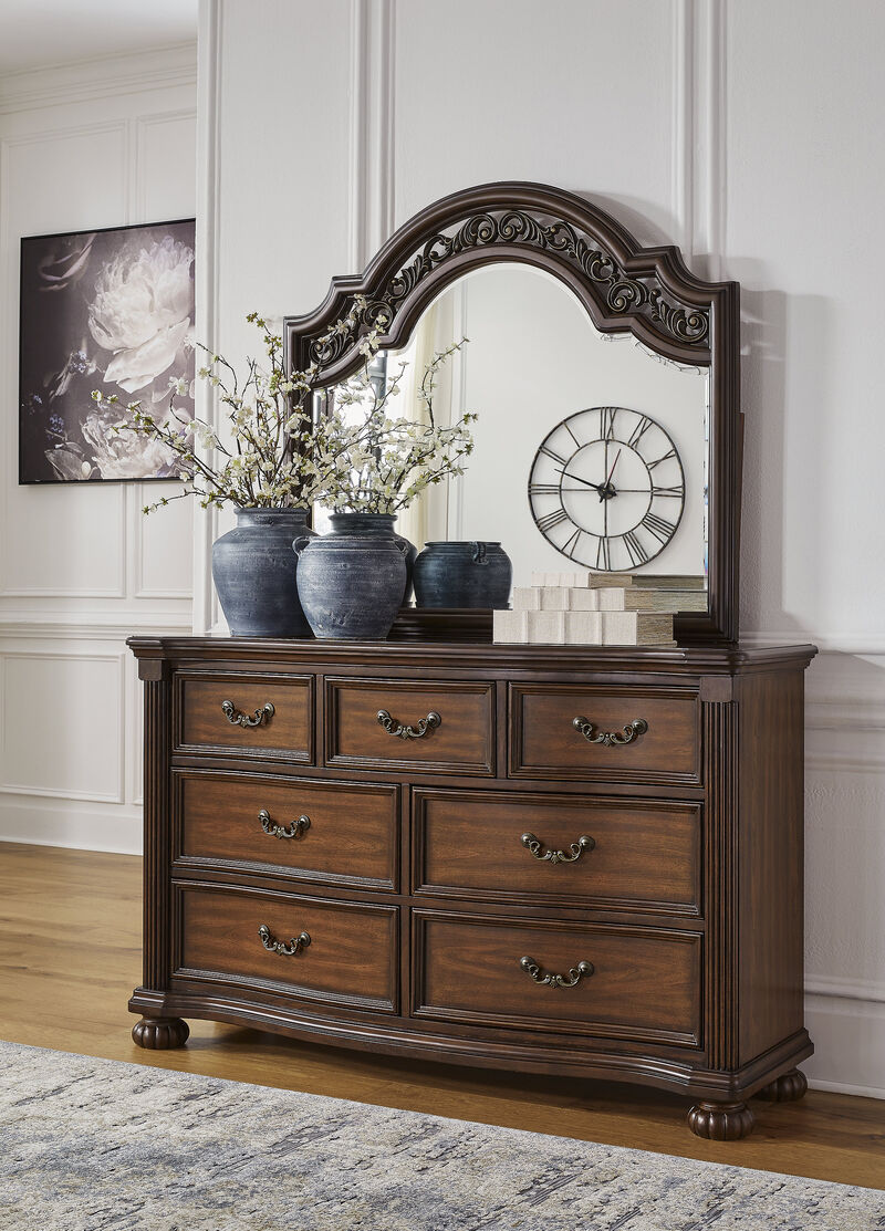 Dresser and Mirror