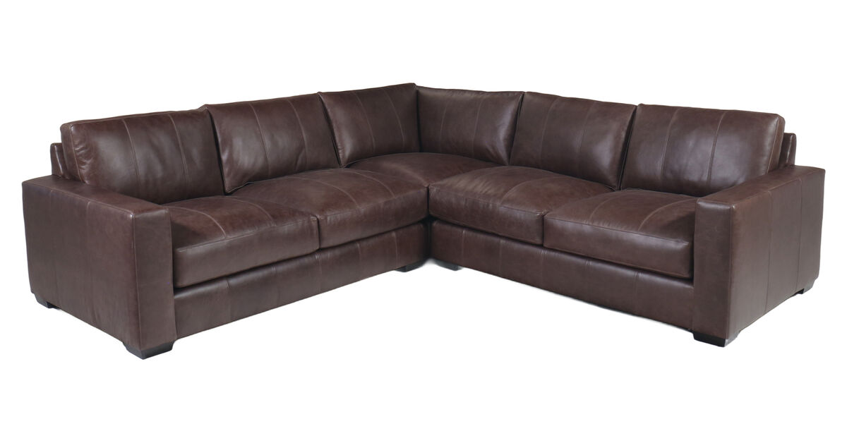 Dawkins Leather Sectional