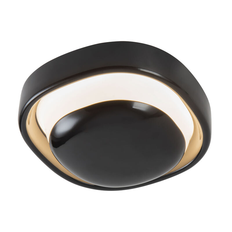 Pebble 8-in Damp-Rated Dimmable LED Wall Sconce image number 5