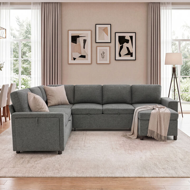 Spesi U-Shaped Convertible Sectional