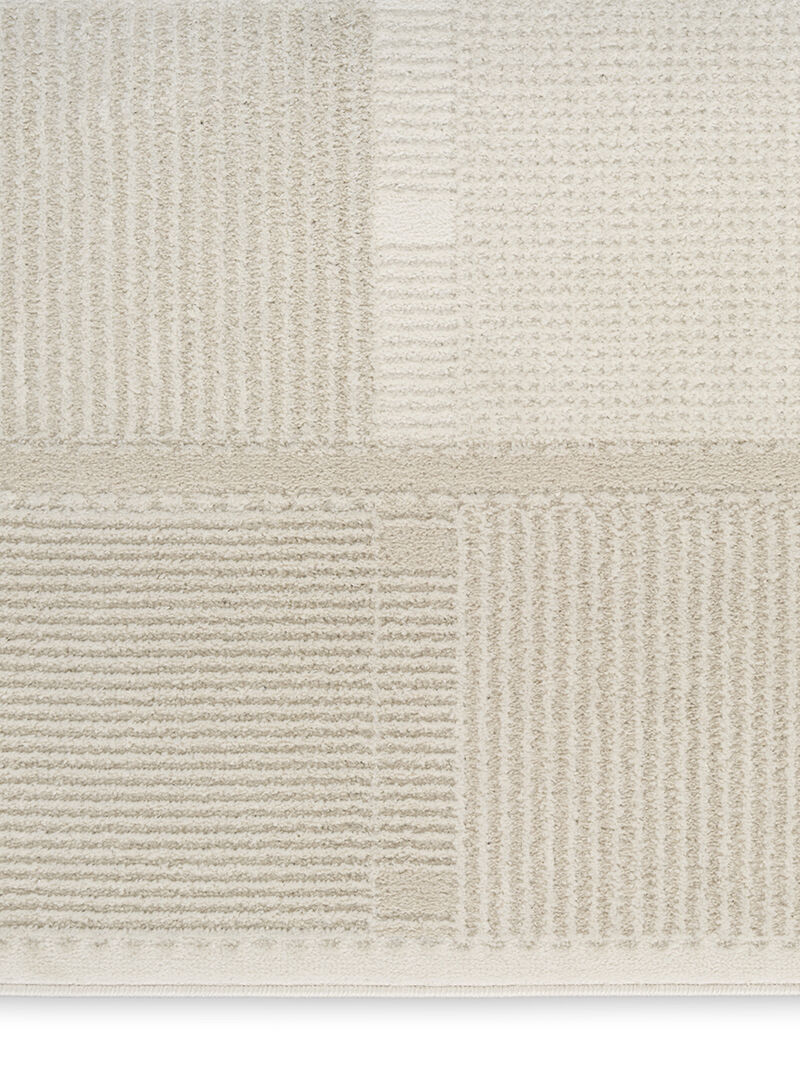 Nordic NRC09 Ivory/Beige 4' x 6' Rug