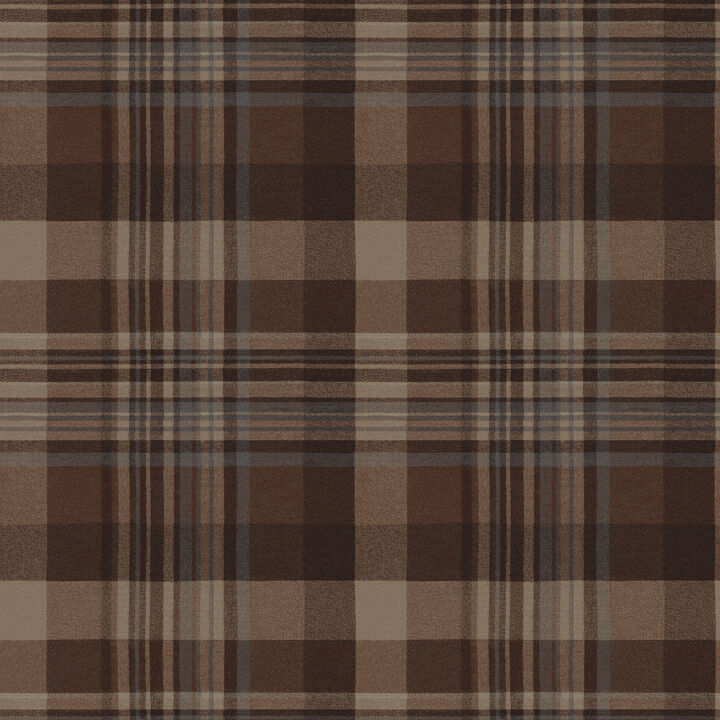 Dutton Plaid Rust Wallpaper