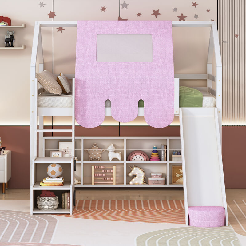 Wadnek Loft Bed House-shaped Frame image number 2