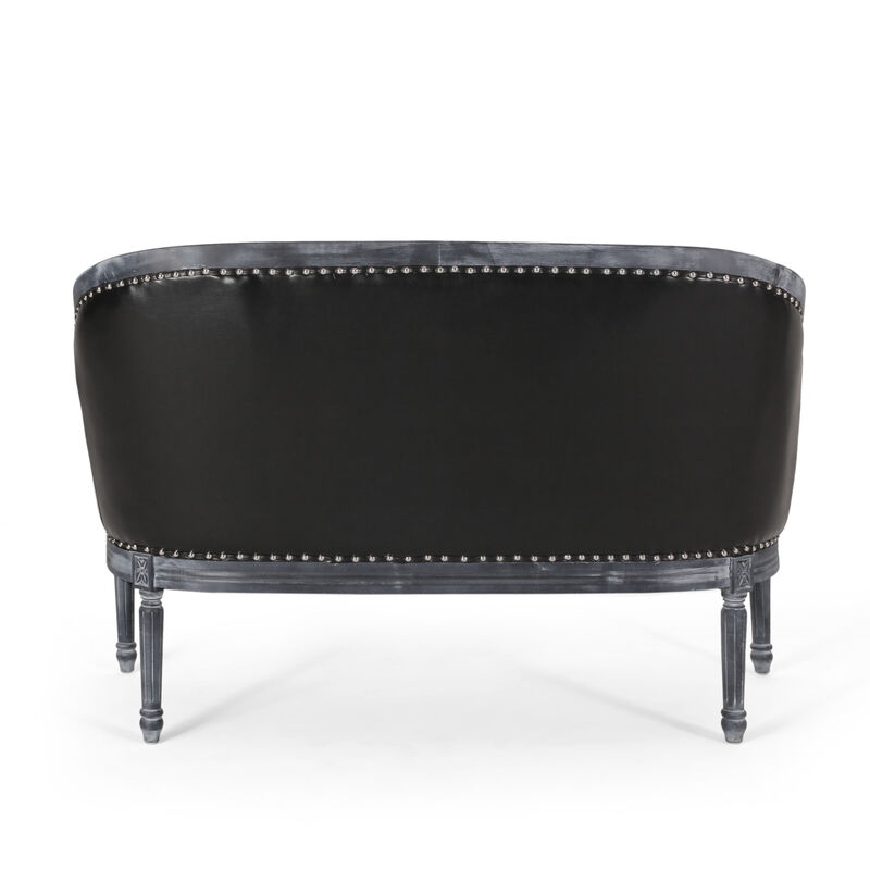 Streamdale Luxurious Tufted Loveseat French Country Charm with Unmatched Comfort image number 9