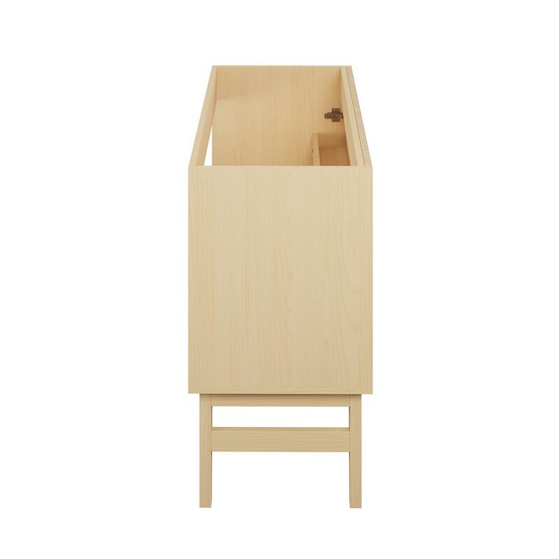 Bosse 36" Freestanding Bathroom Vanity Cabinet without Top in Natural Oak image number 4