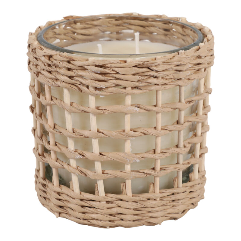 4" 18 Oz Jasmine Woven Rattan image number 1