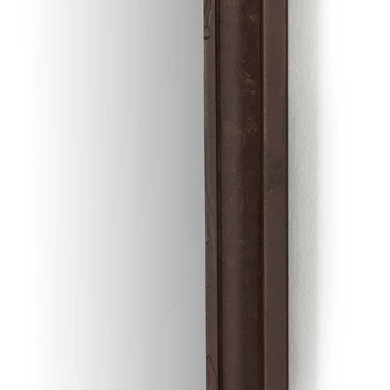 Effie Mirror in Rustic Iron
