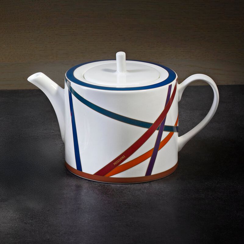Tea & Coffee Pot NASTRI MULTICOLOR, diam. 4.72", H 5.12" image number 2