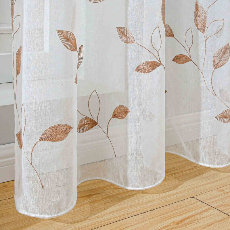Dolce Mela Sheer Curtains Panel