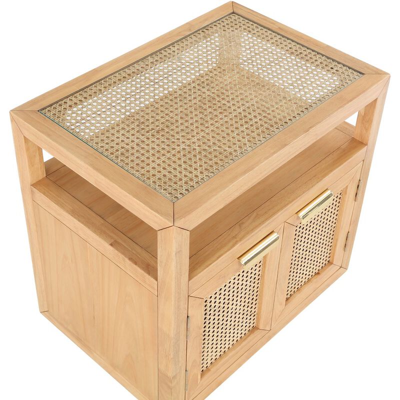 Meridian Furniture Cole Natural Night Stand