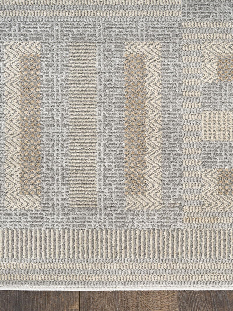 Nordic NRC11 Gray/Multicolor 8' x 10' Rug