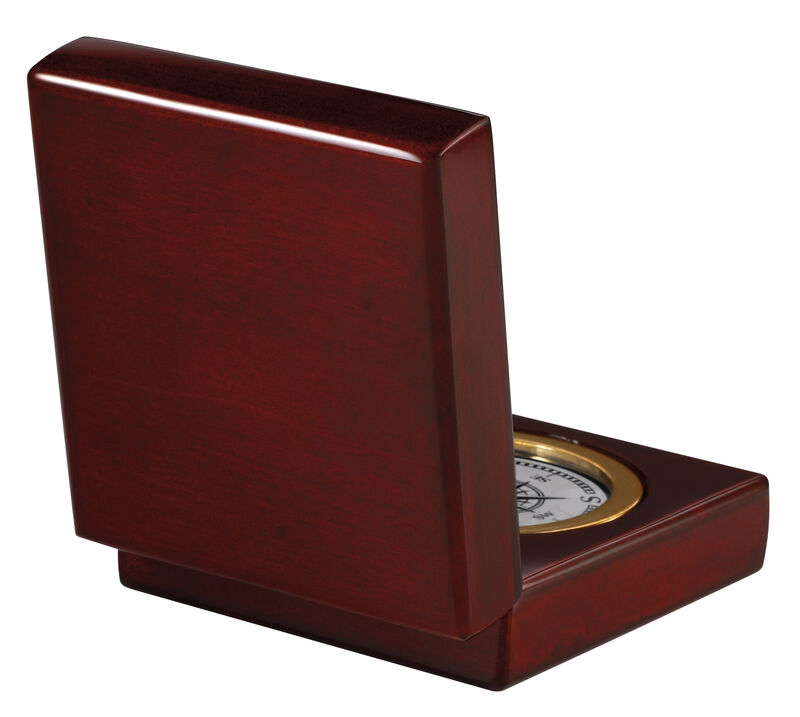 Howard Miller 645730 Howard Miller Pursuit Tabletop Clock 645730 Rosewood image number 2