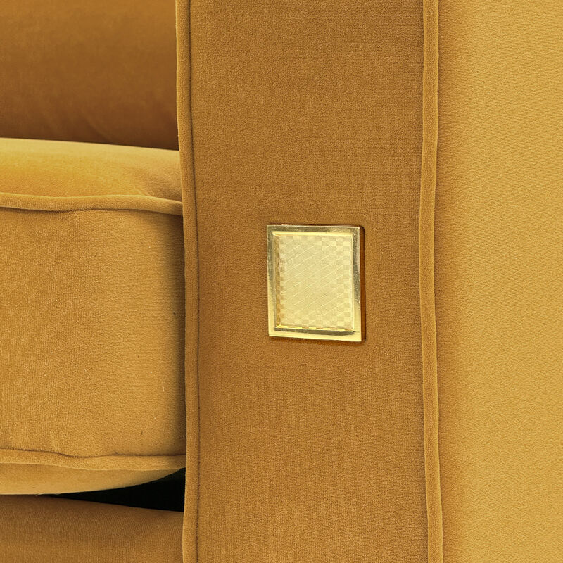 Stapak Velvet Sofa image number 4