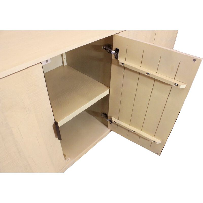 Ren 4-Door Sideboard in Aged Natural