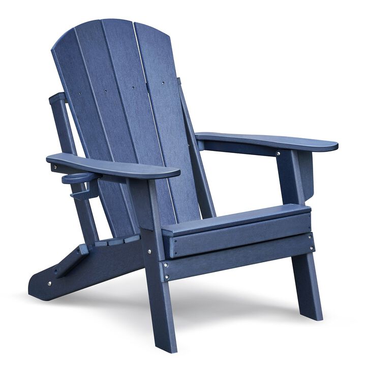 Hivvago HDPE Patio Adirondack Chair